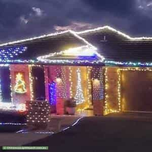 Christmas Light display at 20 Aubin Avenue, Thrumster