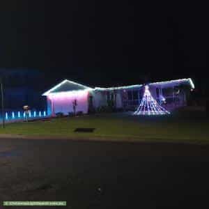 Christmas Light display at 248 Yurunga Drive, North Nowra