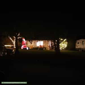 Christmas Light display at 32 Judith Drive, North Nowra