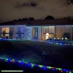 Christmas Light display at 14 Ipari Terrace, Morphett Vale