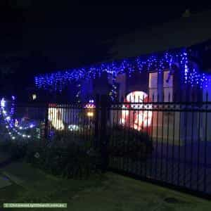 Christmas Light display at 39 Airlie Avenue, Prospect