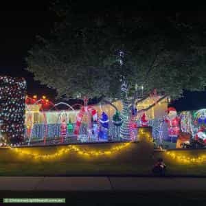 Christmas Light display at 29 Grandview Grove, Seaforth