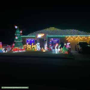 Christmas Light display at 11 Lowry Crescent, Miners Rest