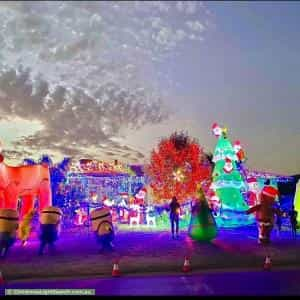 Christmas Light display at 191 Atkinson Street North, Collie