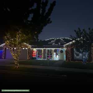 Christmas Light display at 32 Springlake Avenue, Caroline Springs