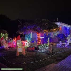 Christmas Light display at  Cherelle Court, Eltham North