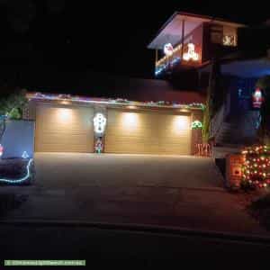 Christmas Light display at 11 Cockatiel Place, Diamond Creek