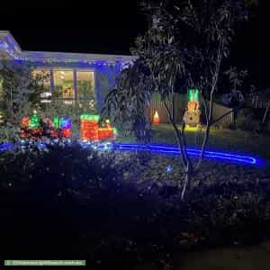 Christmas Light display at  Merlin Cresent, Googong