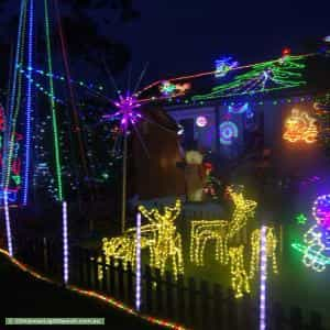 Christmas Light display at   Murray Street, Eleebana