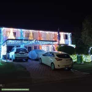 Christmas Light display at 29 Bordeau Crescent, Petrie