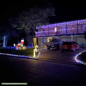 Christmas Light display at 9 Sheppard Avenue, Muswellbrook