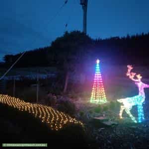 Christmas Light display at  Disputed Road, Blessington