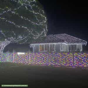 Christmas Light display at 3 Glenloc Street, Redcliffe