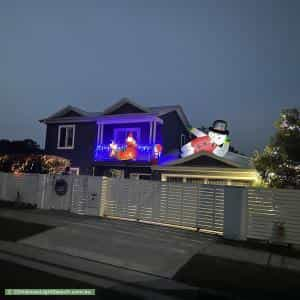 Christmas Light display at 4 Baranbali Avenue, Seaforth