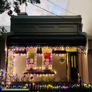 Christmas Light display at 95 Station Street, Newtown