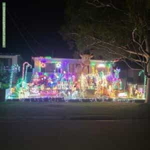 Christmas Light display at  Nolan Avenue, Engadine