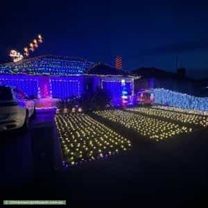 Christmas Light display at 36 Prefect Street, Wendouree