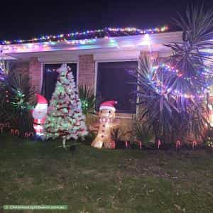 Christmas Light display at 28 Bonannella Entrance, Sinagra