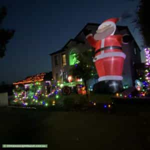 Christmas Light display at 32 Symon Crescent, Greensborough