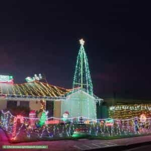 Christmas Light display at  Indigo Court, Aldinga Beach