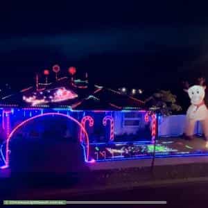 Christmas Light display at 11 Day Circuit, Thrumster