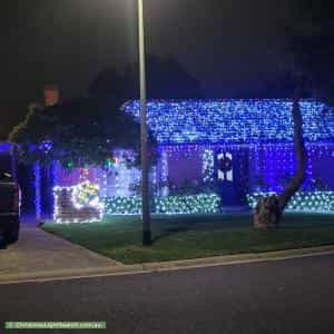 Christmas Light display at 17 Balook Court, Cranbourne North