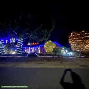 Christmas Light display at 28 Balonne Street, Kaleen