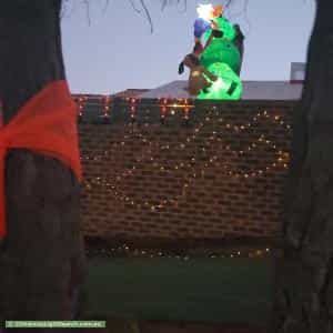Christmas Light display at 48 Dalley Crescent, Latham