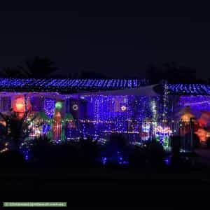 Christmas Light display at 31 Columbia Crescent, Hallett Cove