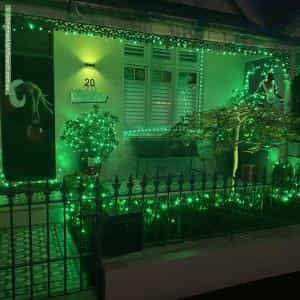 Christmas Light display at  Pleasant Avenue, Erskineville