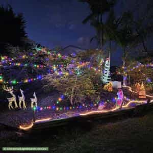 Christmas Light display at 8 Pengana Court, Alexandra Hills