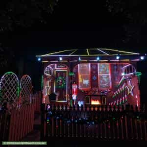 Christmas Light display at 26 Premier Street, Marrickville