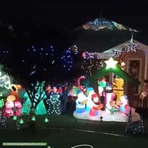 Christmas Light display at 42 Kippilaw Loop, Carramar