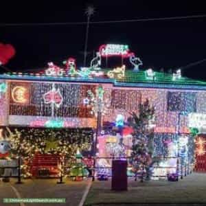 Christmas Light display at 36 Mahogany Street, Raceview