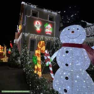 Christmas Light display at 22 Sandpiper Drive, Taylors Lakes