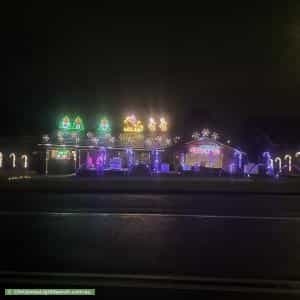 Christmas Light display at 9 Fleurs Street, Minchinbury