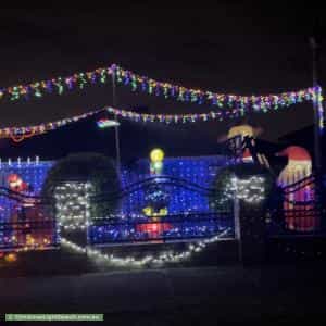 Christmas Light display at 2 Hibiscus Road, Blackburn North