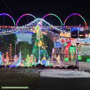 Christmas Light display at  77 Watkin Avenue, Woy Woy