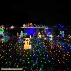 Christmas Light display at 7 Rathmullen Road, Boronia