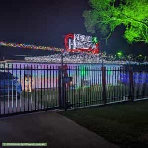 Christmas Light display at 20 Meranti Street, Crestmead