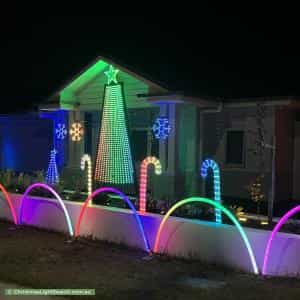Christmas Light display at 31 Fairmount Circuit, Yarrabilba