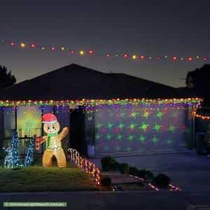 Christmas Light display at 1A Murray Street, Ridgehaven
