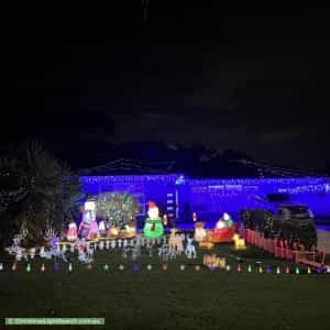 Christmas Light display at 31 Central Avenue, Hallett Cove