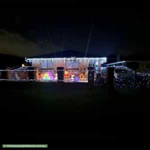 Christmas Light display at 17 Wakool Avenue, Deer Park