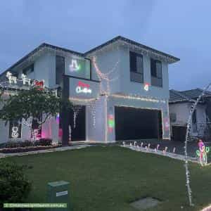 Christmas Light display at 56 Victory Drive, Griffin