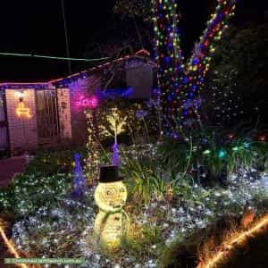 Christmas Light display at 26 Casuarina Avenue, Surrey Downs