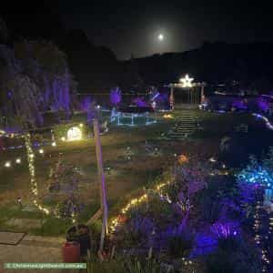 Christmas Light display at 155 Ulster Road, Yakamia
