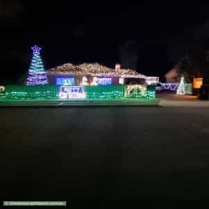 Christmas Light display at 9 Inverness Avenue, Morphett Vale
