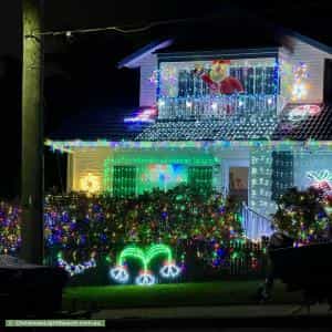 Christmas Light display at 116 Elanora Road, Elanora Heights