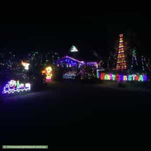 Christmas Light display at 1 Gordons Bridge Road, Kinglake